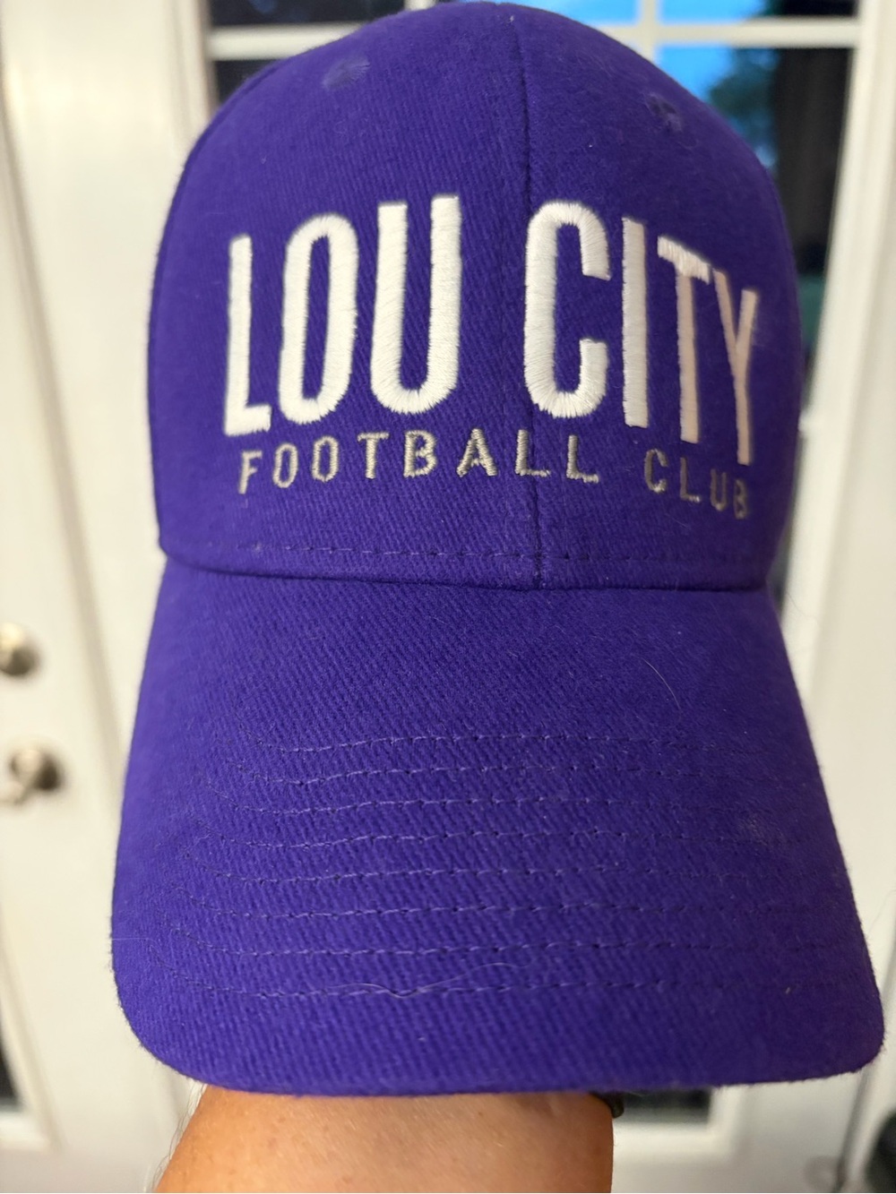 Lou City Soccer Fitted Cap